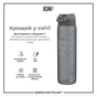 Пляшка для води ION8 OneTouch 1000 мл BPA Free, Grey (I8RF1000GRY) - зменшене зображення 6