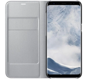 Чохол-книжка Samsung LED View Cover для Samsung Galaxy S8+ G955 Silver (EF-NG955PSEGRU) зображення 1