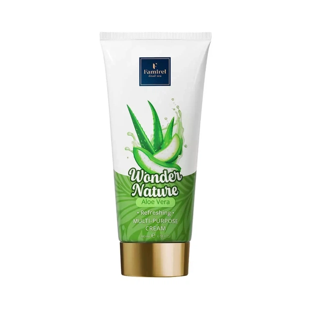 Крем для тела Famirel Wonder Nature Aloe Vera Refreshing Multi-Purpose Cream 180 мл (7290114086189) - изображение 1