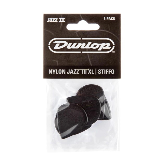 Медіатор Jim Dunlop Jazz III XL Stiffo Pick 6 шт. (47PXLS) - picture 2