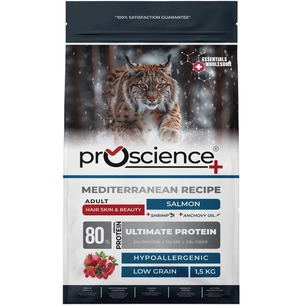 Сухой корм для кошек ProScience ProScience Adult Cat Salmon 1,5 kg (8694686407561) изображение 1