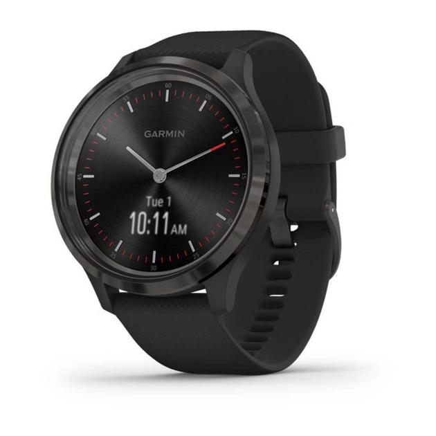 Смарт-годинник Garmin Vivomove 3 Slate Stainless Steel Bezel with Black Case and S (010-02239-01) - изображение 1