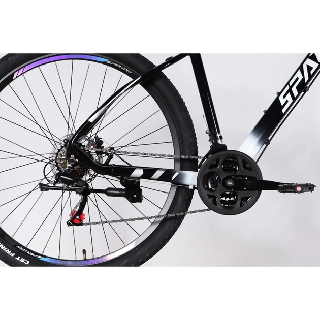 Велосипед Space 29" MERCURY DD FR рама-18" AL 2026 чорно-білий (OPS-SP-29-171) - изображение 5