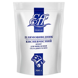 Средство для удаления пятен Eff Premium Кислородсодержащее автомат Для сложных пятен 300 г (4820017660280) изображение 1