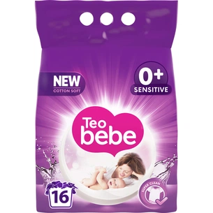 Пральний порошок Teo bebe Cotton Soft Sensitive Violet 2.4 кг (3800024022784) зображення 1