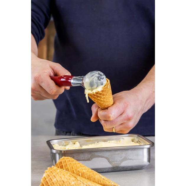 Ложка для морозива KitchenAid Classic 21,5 см червоний (KHA117OHEREG) - picture 8