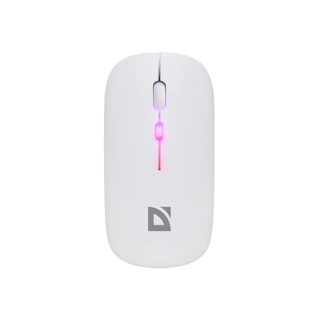 Мишка Defender Coda MB-261 Led Wireless/Bluetooth White (52262) - зображення 1