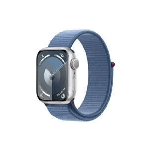 Смарт-годинник Apple Watch Series 9 GPS 41mm Silver Aluminium Case with Winter Blue Sport Loop (MR923QP/A) зображення 1