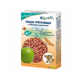 Дитяча каша Fleur Alpine молочна гречана з яблуком 200 г (4006303632173) зображення 1