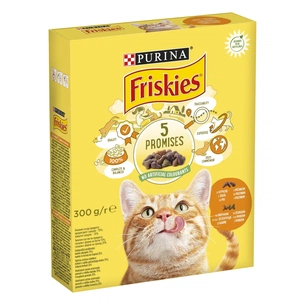 Сухий корм для кішок Purina Friskies з куркою та овочами 300 г (7613031868247) зображення 1