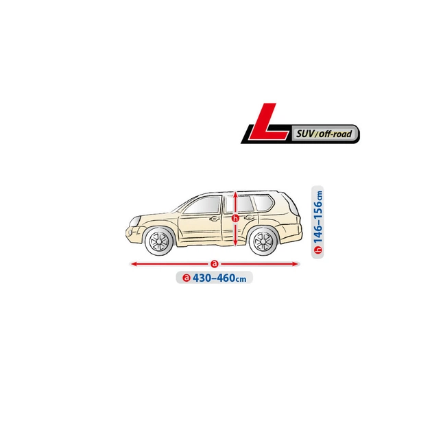 Тент автомобільний Kegel-Blazusiak "Optimal Garage" L SUV/off Road (5-4330-241-2092) - picture 4