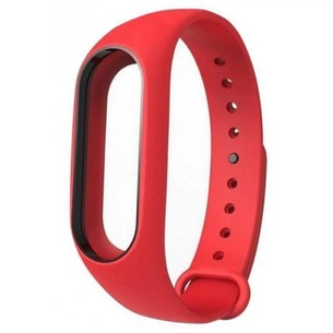 Ремінець до фітнес браслета Xiaomi Mi Band 2 Red (Р27686) зображення 1