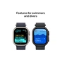 Смарт-годинник Apple Watch Ultra 2 2024 GPS + Cellular 49mm Black Titanium Case with Dark Green Alpine Loop - Small (MX4Q3UL/A) - уменьшенное изображение 5