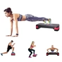 Степ-платформа PowerPlay 4328 2 рівні 10-15 см Black/Red (PP_4328_(2)_Black/Red) - зменшене зображення 3