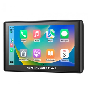 Автомобільний монітор Aspiring Auto Play 1, Magnet, CarPlay, Android auto зображення 1