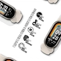 Плівка захисна Armorstandart Xiaomi Mi Band 8 9 pcs. (ARM67091) - зменшене зображення 3