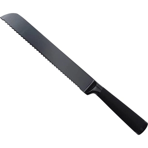 Кухонний ніж Bergner Black Blade для хліба 20 см (BG-8774) зображення 1