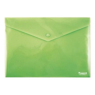 Папка - конверт Axent А4, textured plastic, green (1412-25-А) зображення 1