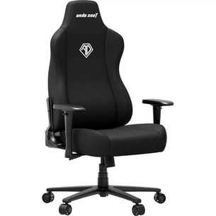 Крісло ігрове Anda Seat Novis Fabric Size XL Black (AD23-XL-01-B-F) зображення 1