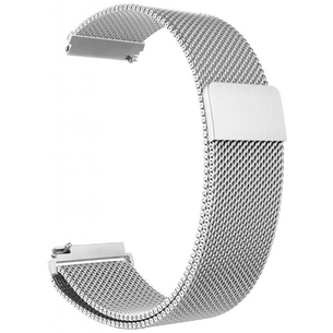 Ремінець до смарт-годинника Langley for Samsung Gear S3/Galaxy Watch Silver зображення 1