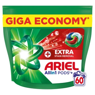 Капсули для прання Ariel Pods+ All-in-1 Extra Stain Removal Екстрасила виведення плям 60 шт. (8700216764032) изображение 1
