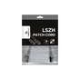 Патч-корд Cablexpert 1м S/FTP Cat 6A CU LSZH grey (PP6A-LSZHCU-1M) - зменшене зображення 4
