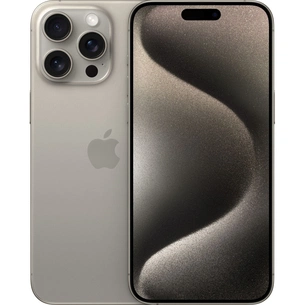 Мобільний телефон Apple iPhone 15 Pro 256GB Natural Titanium (MTV53) зображення 1