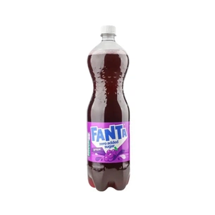 Напій Fanta Zero Sugar Безалкогольний сильногазований соковмісний Виноград 1.25 л (5449000325822) зображення 1