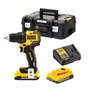 Шуруповерт DeWALT XR Li-Ion 18 В, 65 Нм, 2 АКБ + ЗП, кейс (DCD708D2T) - зменшене зображення 3