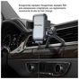 Універсальний автотримач ColorWay AutoSense Car Wireless Charger 2 (Dashboard+Air Vent) 15W (CW-CHAW040Q-BK) - зменшене зображення 11