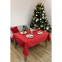 Скатертина Прованс Merry Christmas червона 220x132 см (4823093451490) - зменшене зображення 4