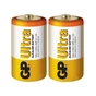 Батарейка Gp D GP Ultra LR20 * 2 (13AU-U2 / 4891199034442) - зменшене зображення 2