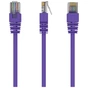 Патч-корд 0.5м, UTP, cat.5e, CCA, violet Cablexpert (PP12-0.5M/V) - зменшене зображення 1