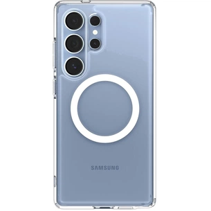 Чохол до мобільного телефона Spigen Samsung Galaxy S25 Ultra, Ultra Hybrid MagFit, Clear White (ACS08956) зображення 1