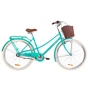 Велосипед Дорожник 28" COMFORT FEMALE PH рама-19,5" 2019 бірюза, багажник + кошик (OPS-D-28-130) - зменшене зображення 1