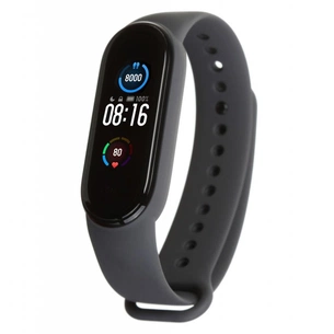 Ремінець до фітнес браслета Armorstandart для Xiaomi Mi Band 5 Dark Grey (ARM57001) зображення 1