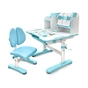 Парта зі стільцем Evo-kids Panda blue (BD-28 BL) - зменшене зображення 1