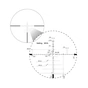 Оптичний приціл Vector Optics Sentinel 6-24x50 (30 мм) illum. FFP (SCFF-57) - зменшене зображення 6