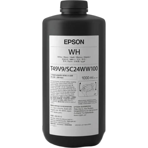 Контейнер з чорнилом Epson T49V UltraChrome UV White (C13T49V910) зображення 1