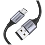 Дата кабель USB 2.0 AM to Micro 5P 0.5m 2A US290 black Ugreen (60145) - зменшене зображення 1