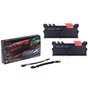 Модуль пам'яті для комп'ютера DDR4 8GB (2x4GB) 3000 MHz EVO X Black Geil (GEX48GB3000C15ADC) - уменьшенное изображение 2