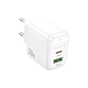 Зарядное устройство BOROFONE BAS44A 1xUSB-C PD20W + 1xUSB QC3.0 white (6941991113840) - уменьшенное изображение 3