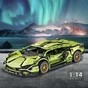 Конструктор Lamborghini Siаn FKP 1:14 Green 1280 деталей - уменьшенное изображение 2