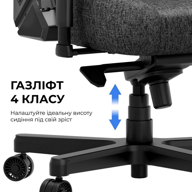 Кресло для геймеров Anda Seat Kaiser 3E XL Maroon (AD23YC-XL-09-A-PV/C-A01) - изображение 11