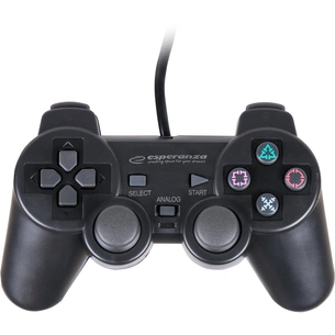 Геймпад Esperanza Vibration gamepad PS2/PS3/PC USB (EG106) зображення 1