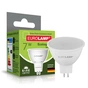 Лампочка Eurolamp LED SMD MR16 7W GU5.3 4000K 220V (LED-SMD-07534(P)) - зменшене зображення 2