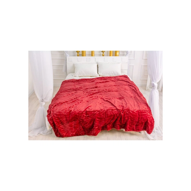 Плед MirSon 1015 Aurora Red 150x200 (2200002980098) - изображение 1