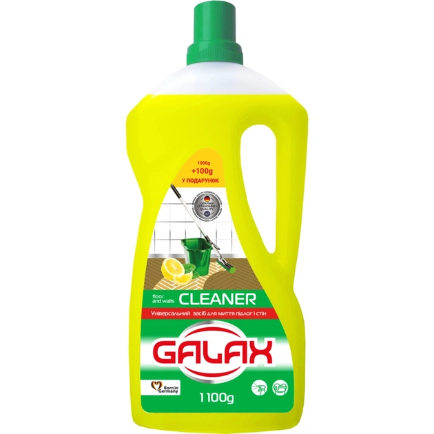 Засіб для миття підлоги Galax das PowerClean Лимон 1.1 кг (4260637724458) - изображение 1