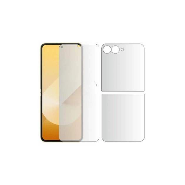Плівка захисна Devia hydrogel Samsung Flip 7 front+back matte (DV-SM-FL7M) - зображення 1