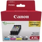 Картридж Canon CLI-581XXL BK,C,M,Y (1998C007) - зменшене зображення 2
